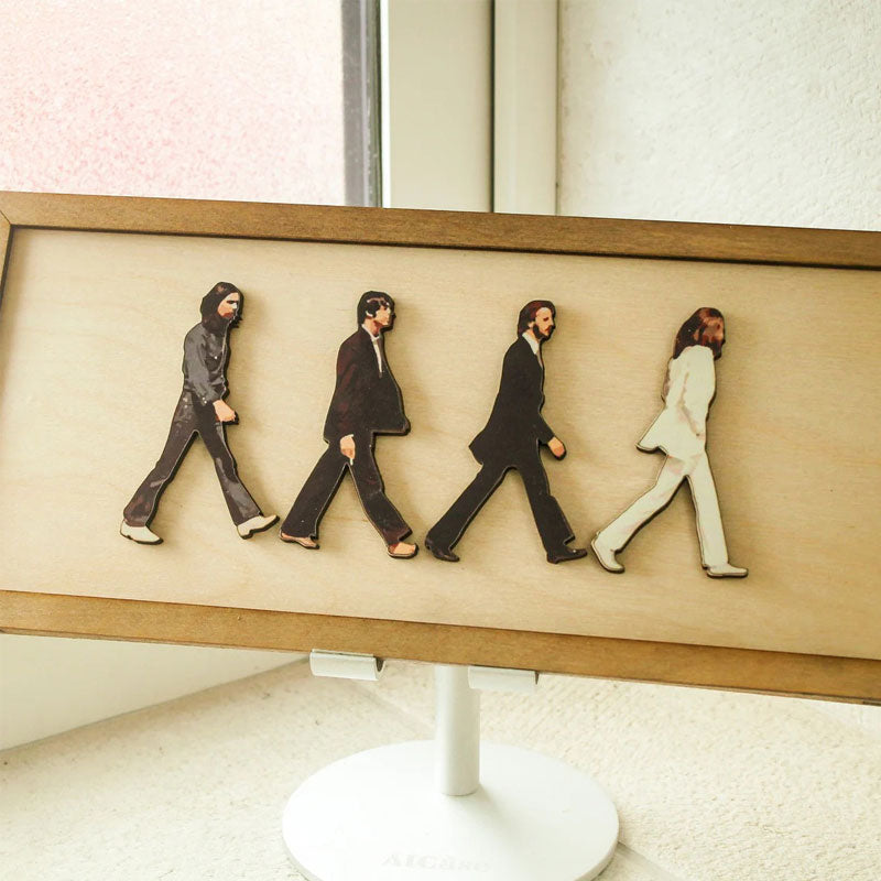 Skanto | Rammer Abbey Road-portrett av Beatles