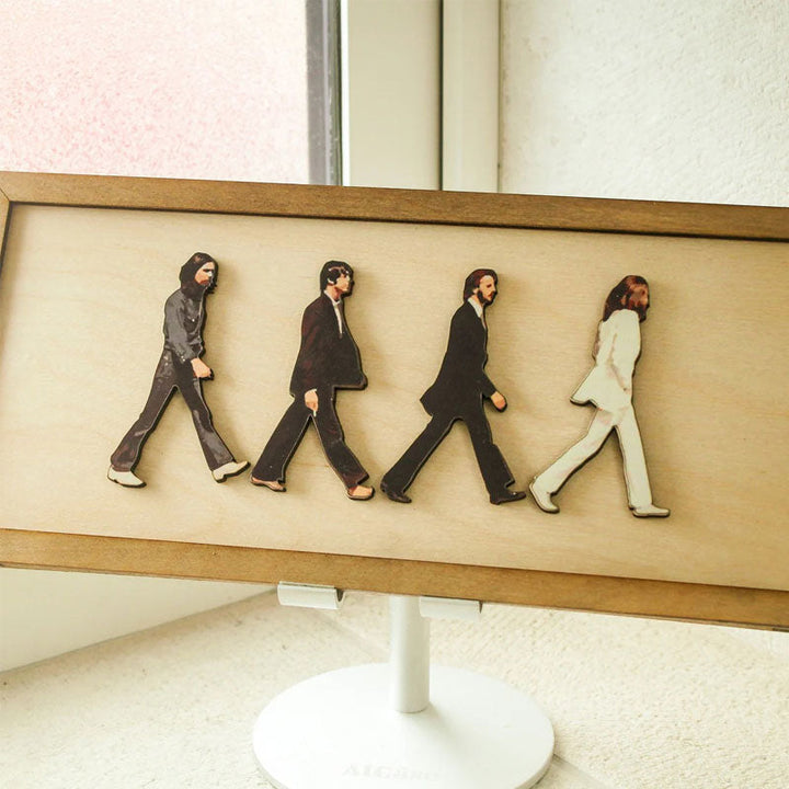 Skanto | Rammer Abbey Road-portrett av Beatles