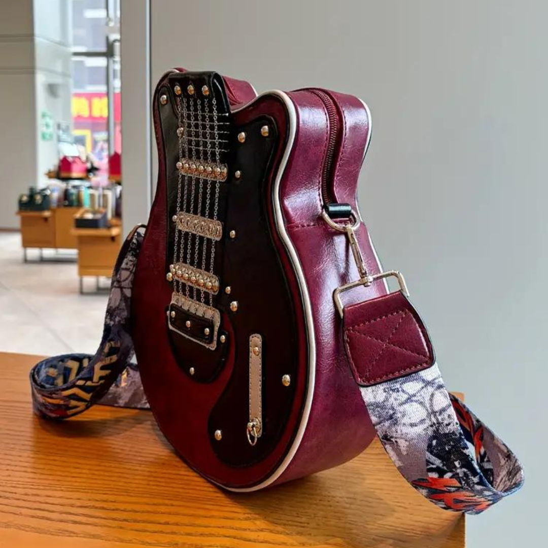 Skanto | Hev stilen din med Rockstar gitarveske skulderveske chic