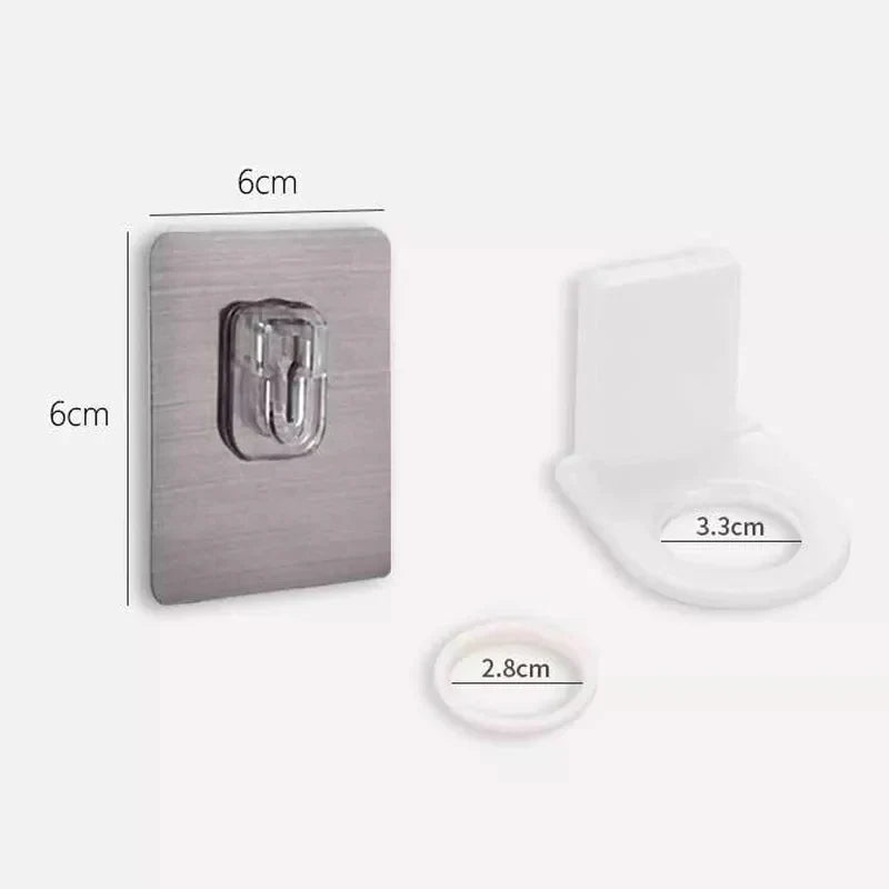 Shampoo & Sanitizer Adhesive Sticky Holder Skanto