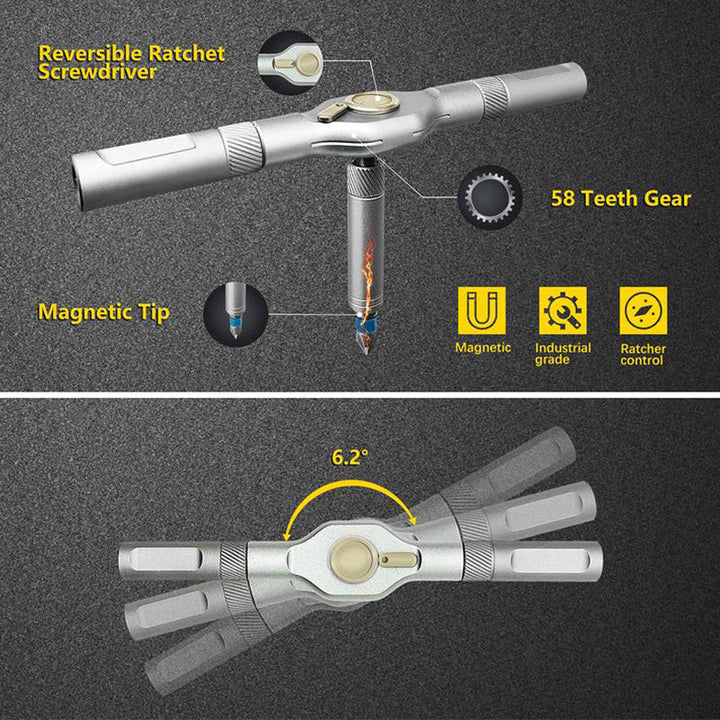 Ratsjes 24-i-1 Skrutrekker Sett | Skanto