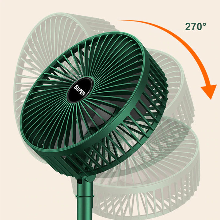 Skanto | Teleskopisk Sammenleggbar Vifte