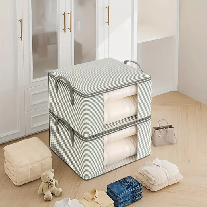 Skanto | Klassisk Stripe Faltbar Oppbevaringsbag