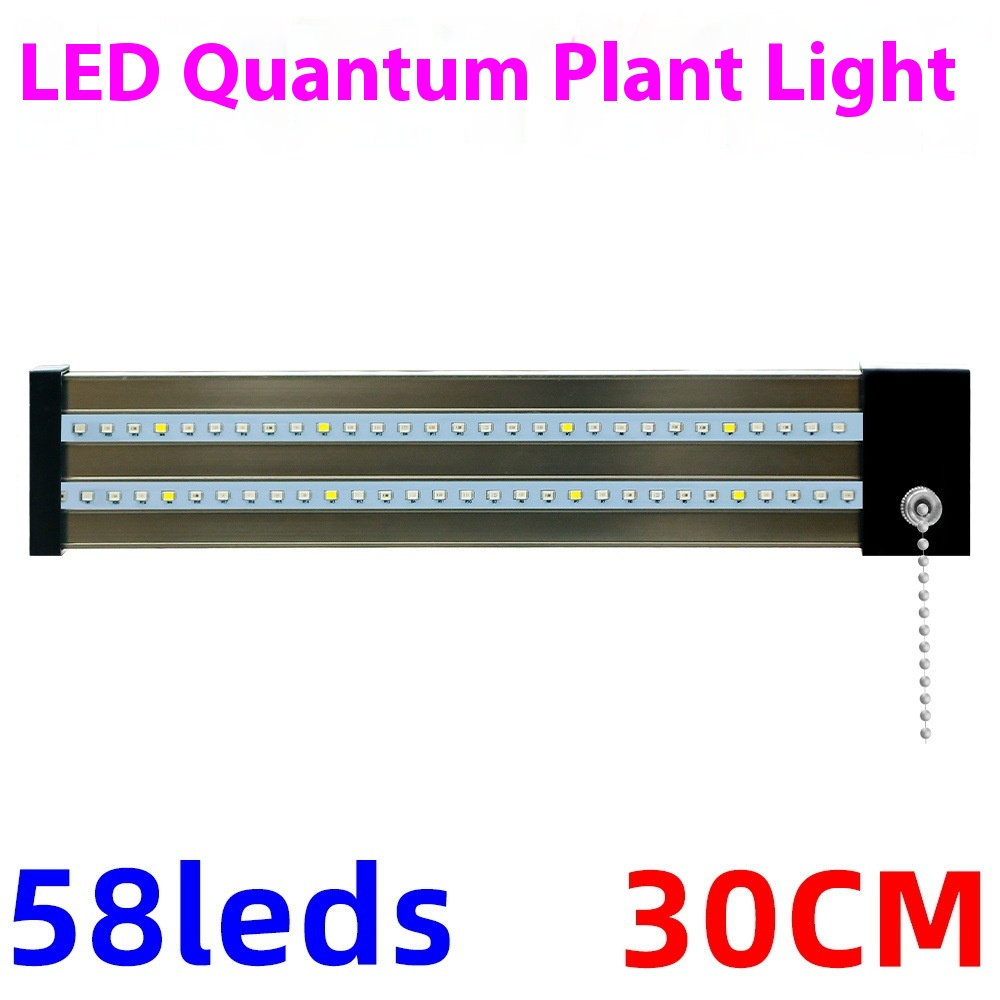Skanto | LED plante lampe med fullspektrum belysning og trekkbryter for optimal plantevekst