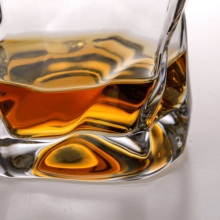 Japansk Edo Kiriko Krumpe Kropp Whisky Glass | Skanto