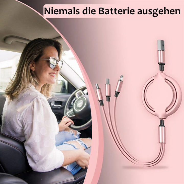 Skanto | 3 i 1 mobil ladeledning
