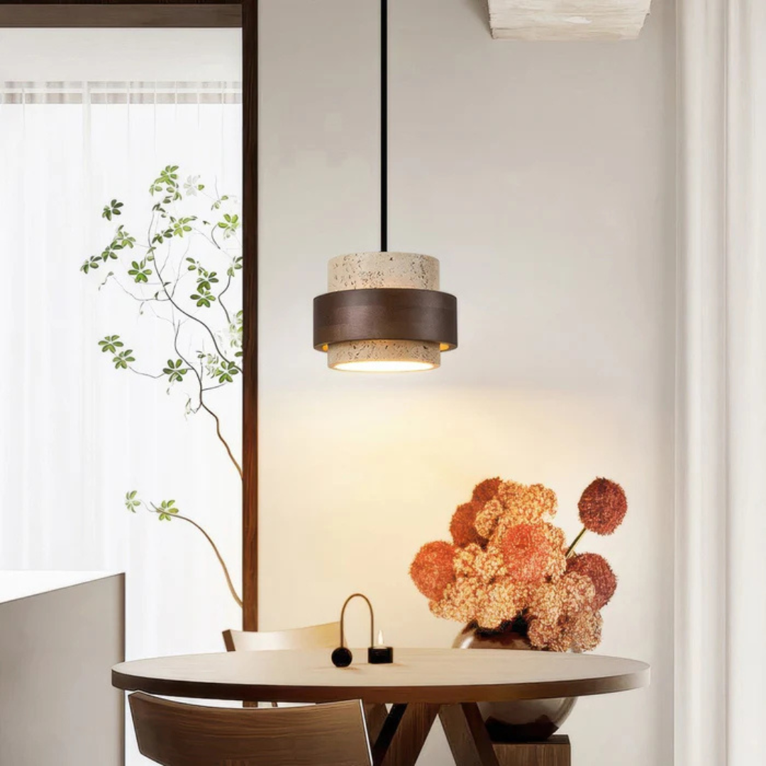 Skanto | Elegant Wabi Sabi stil pendellampe for moderne interiører