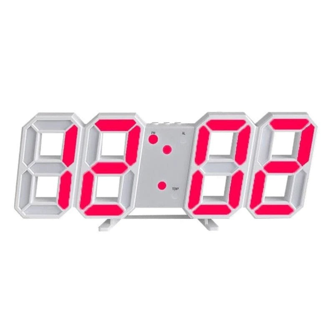Skanto | LED klokke med digitalt design og tredimensjonal dybde