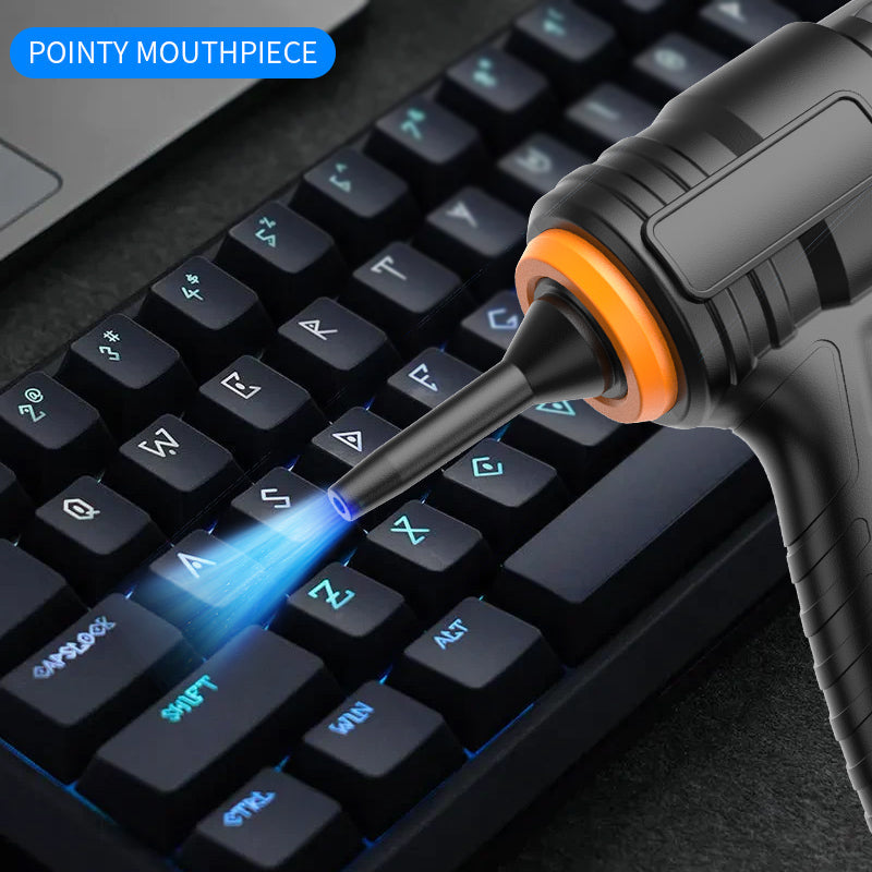 Norvo | Bærbar trådløs håndholdt støvsuger, syklon suge trådløs støvsuger, oppladbar støvsuger med sterk sugeevne egnet for biler/kontorer/hjem