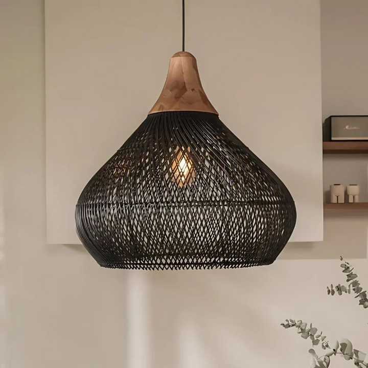 Skanto | Rattan Boho Pendellampe