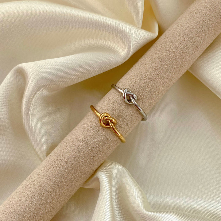 Skanto | Delikat Hjerte Knute Bond Ring