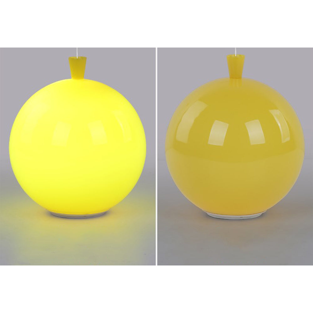 Kompakt Moderne LED Ballong Taklampe - AuraLite | Skanto