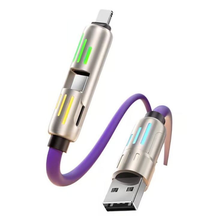 Skanto | 4 i 1 USB ladekabel MAX 240W hurtiglading