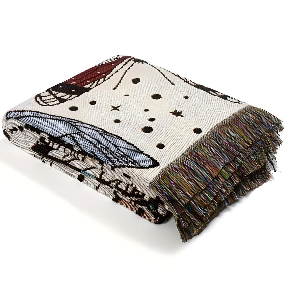 Skanto | Butterfly Garden Blanket