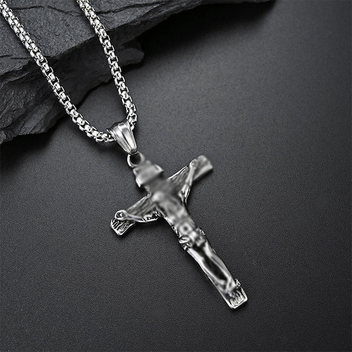 Skanto | Titanium Steel Cross Pendant Necklace