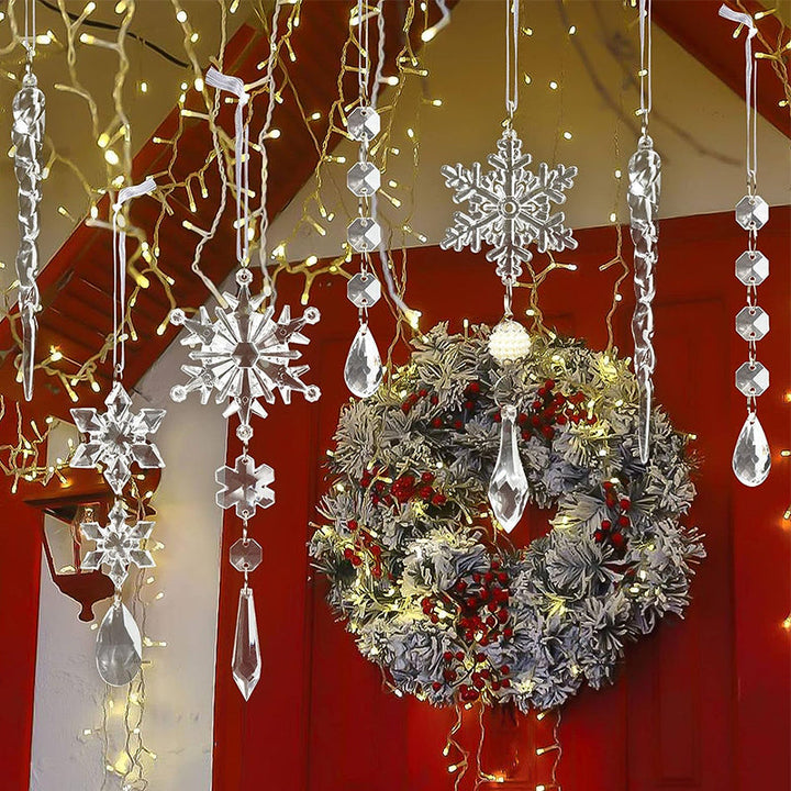 Crystal Christmas Snowflake Decoration | Skanto