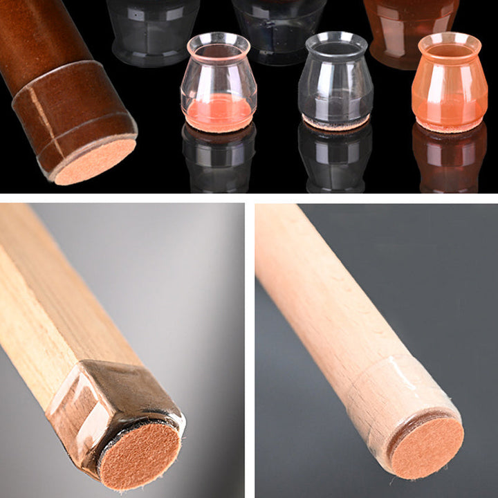 Stolbeins gulvbeskyttere (4 PCS) | Skanto