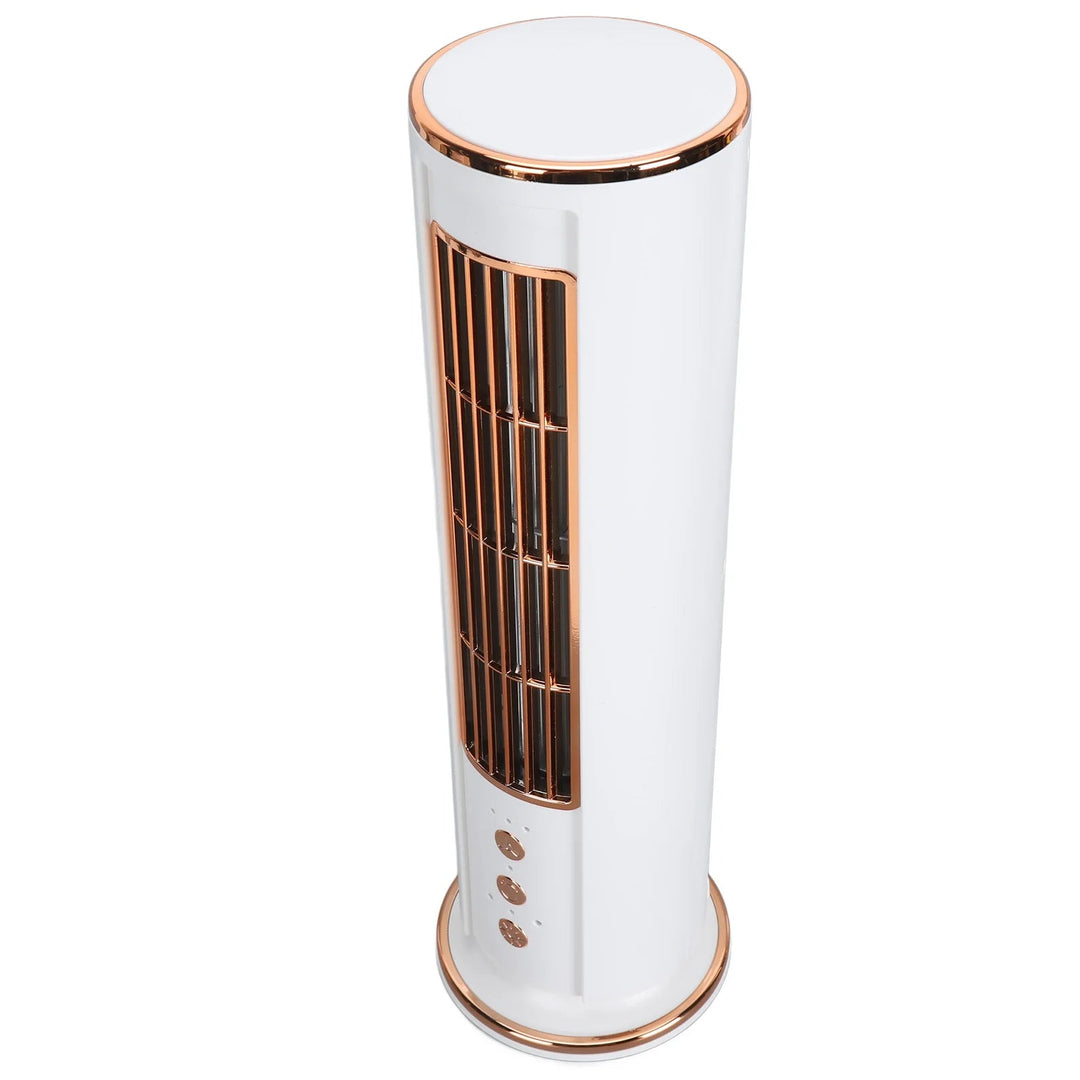 Bladeless Desktop Air Conditioner Fan with Remote Control | Skanto