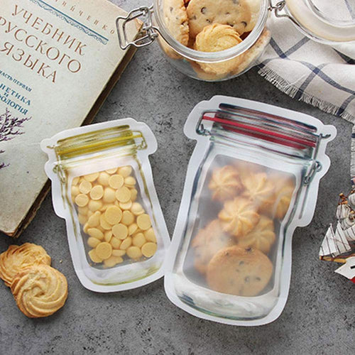 Skanto | Jar Zipper Bags, sett med 5