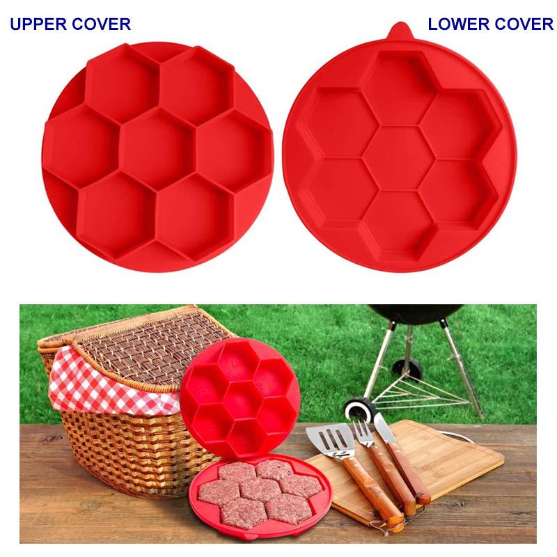 Hexagonal Burger Kjøttform | Skanto