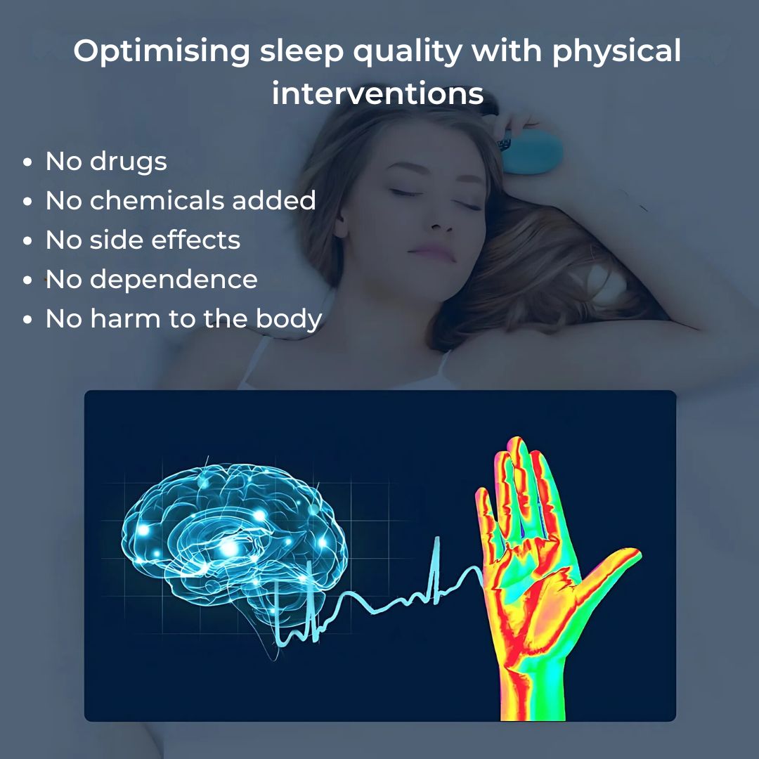 DreamEase Håndholdt Søvnhjelpsenhet | for Avslapning - Stress og Angstlindring - Insomni Hjelpenhet Skanto