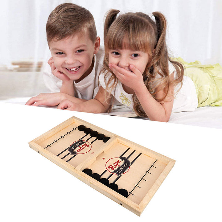 Skanto | – Reversibel Sling Puck Brettspill Dobbeltsidig for Familie