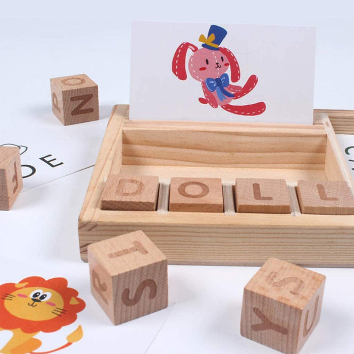Alphabet Byggeklossleketøy for Barn | Skanto
