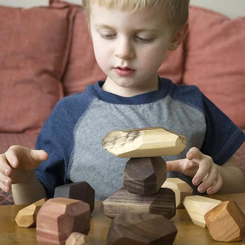 Skanto | Wood Rock Set Balansesteiner Leke
