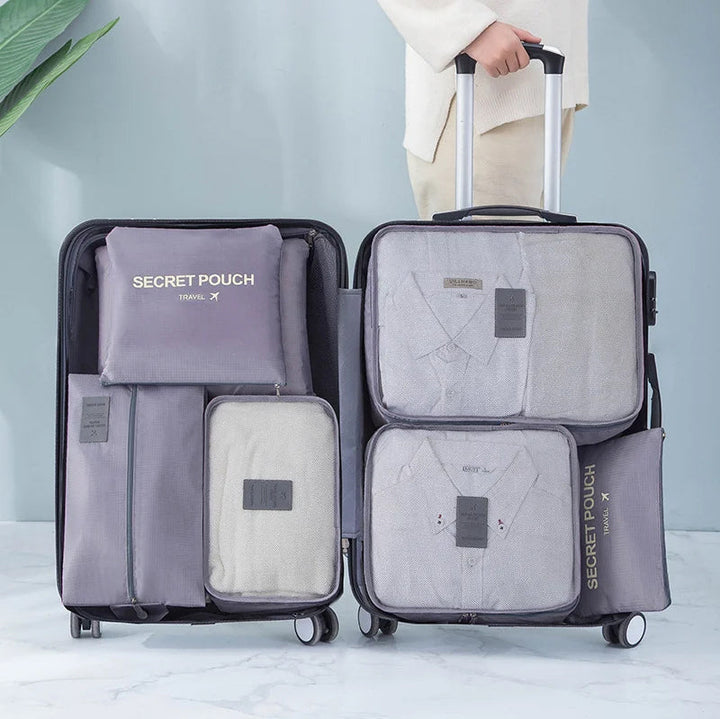Skanto | Sett med 7 reiseoppbevaringsposer