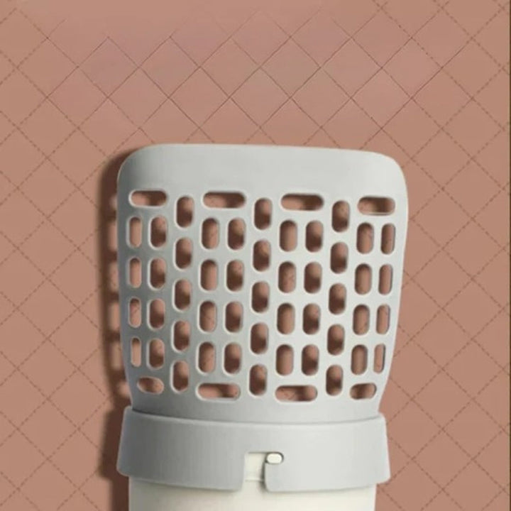 Selvrensende kattetoalett med integrert pose-dispenser Skanto