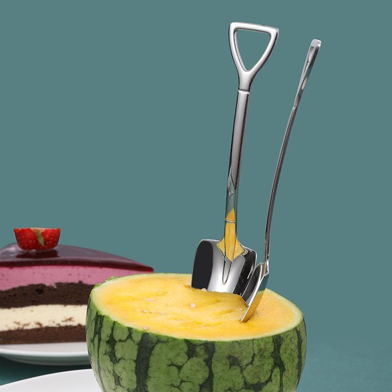 Kreativ Dessert Iskrem 304 Rustfritt Stål Spade Skje | Skanto