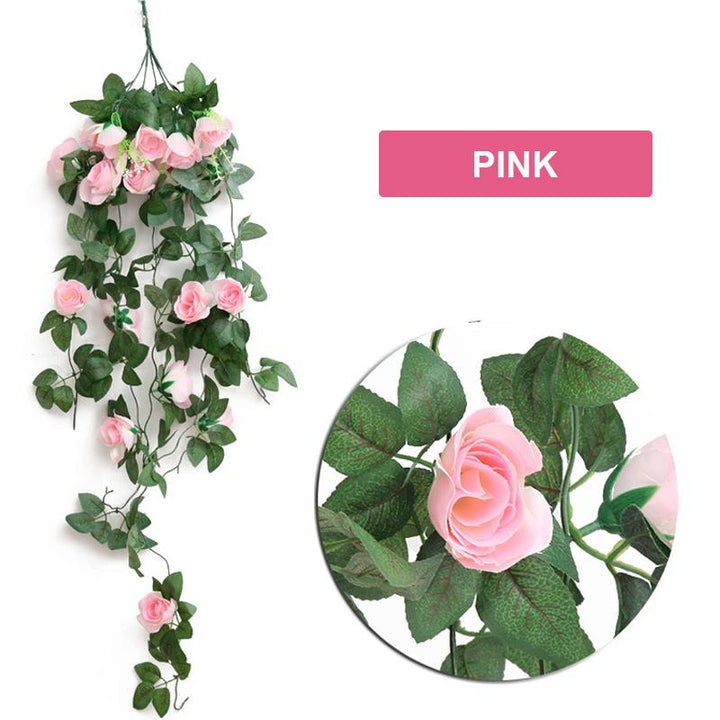 Veggd dekorasjon Hengende Blomster Vinstokk | Skanto