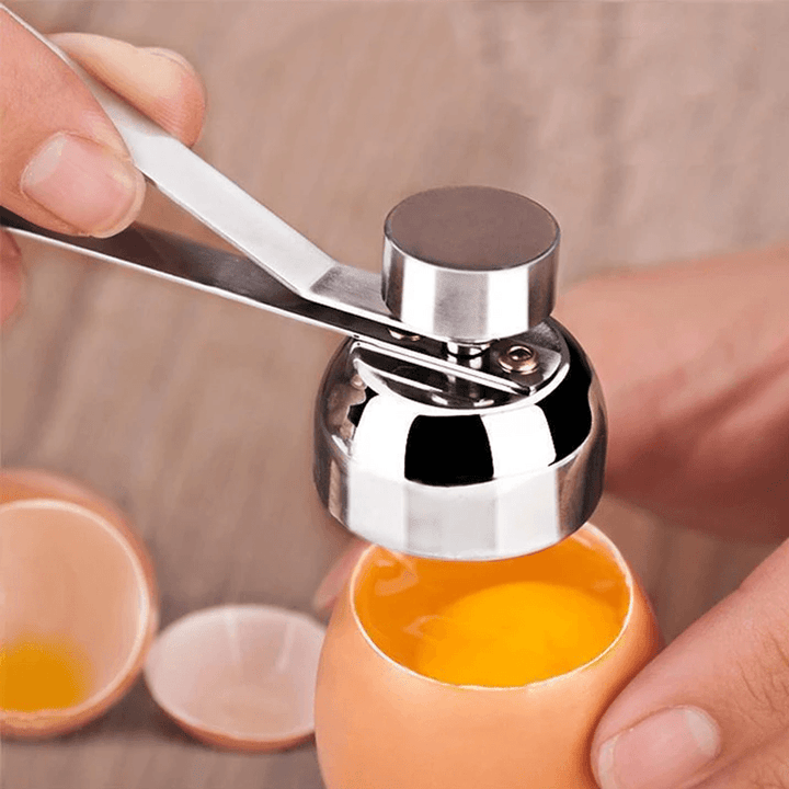Rustfritt Stål Perfekt Eggeskallåpner | Skanto