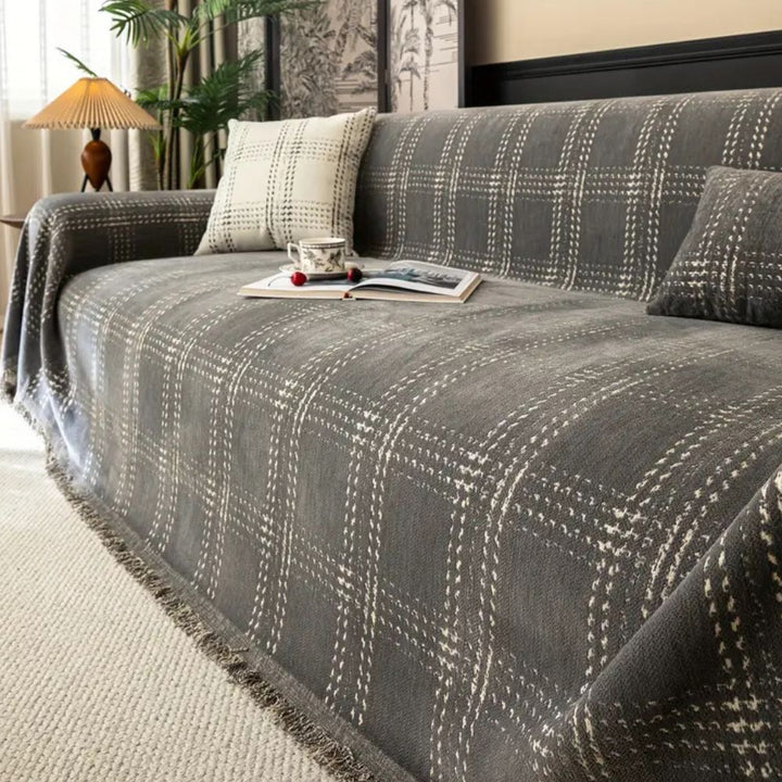 Skanto | Chesterfield Rutete Sofa Trekk