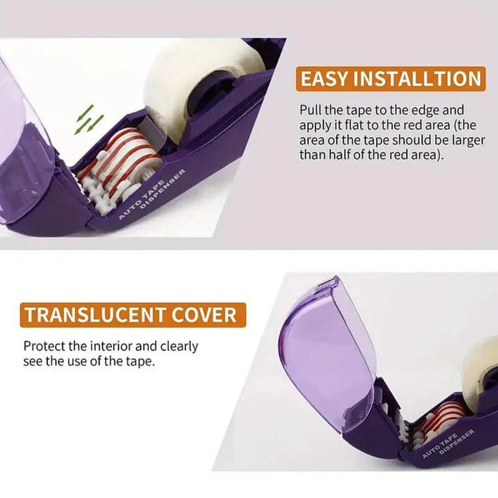 Automatisk tape dispenser, Alt-i-ett håndholdt tape kutter | Skanto