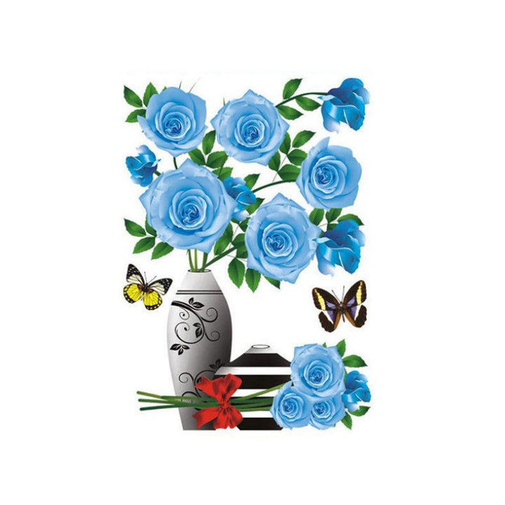 DIY Plantevase 3D Stereo Klistremerker Selvklebende | Skanto