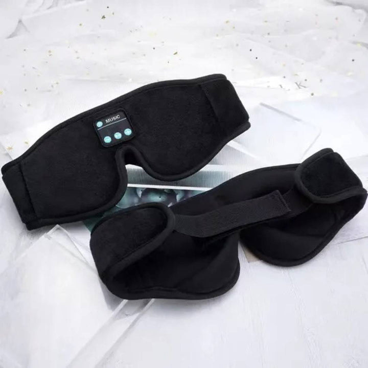 DreamSounds Bluetooth sovemaske med innebygde hodetelefoner | for reise - meditasjon - lysblokkering komfort Skanto