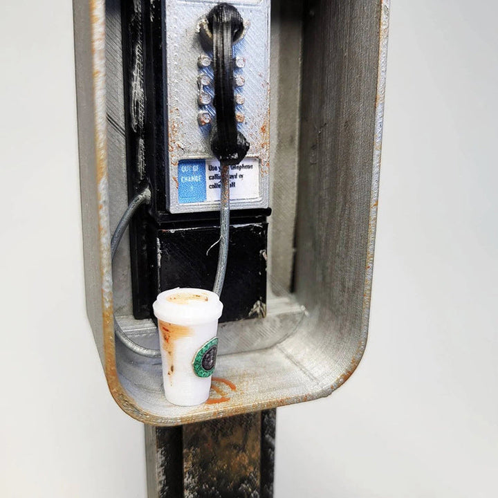 Skanto | Miniature Amerikansk Betaltelefon Ornament