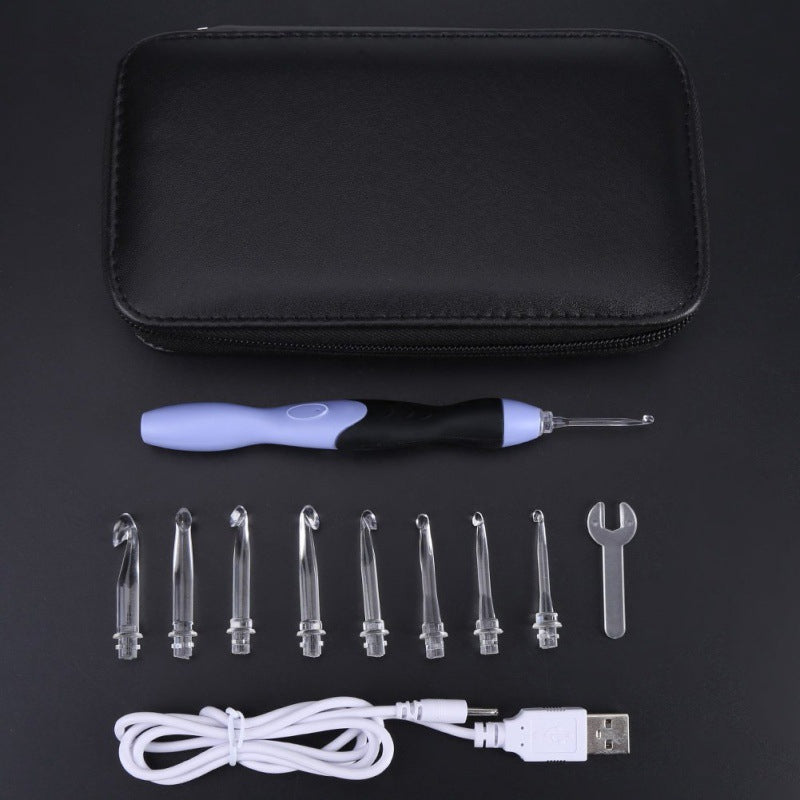 9-i-1 LED opplyst heklesystem | Skanto