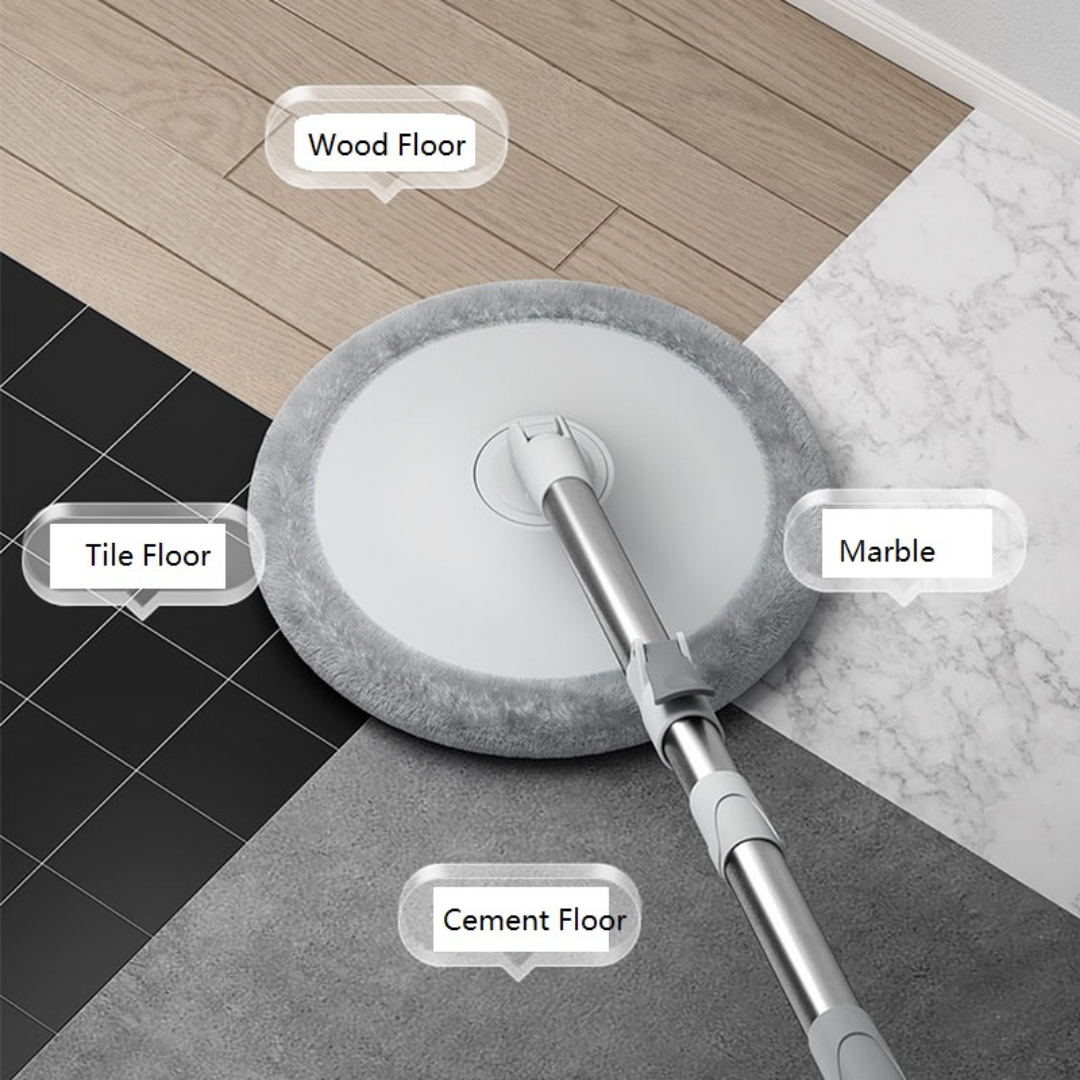 Skanto | 360 Spinnende Mop Bucket Håndvask Gratis For Fliser Husholdningsartikler