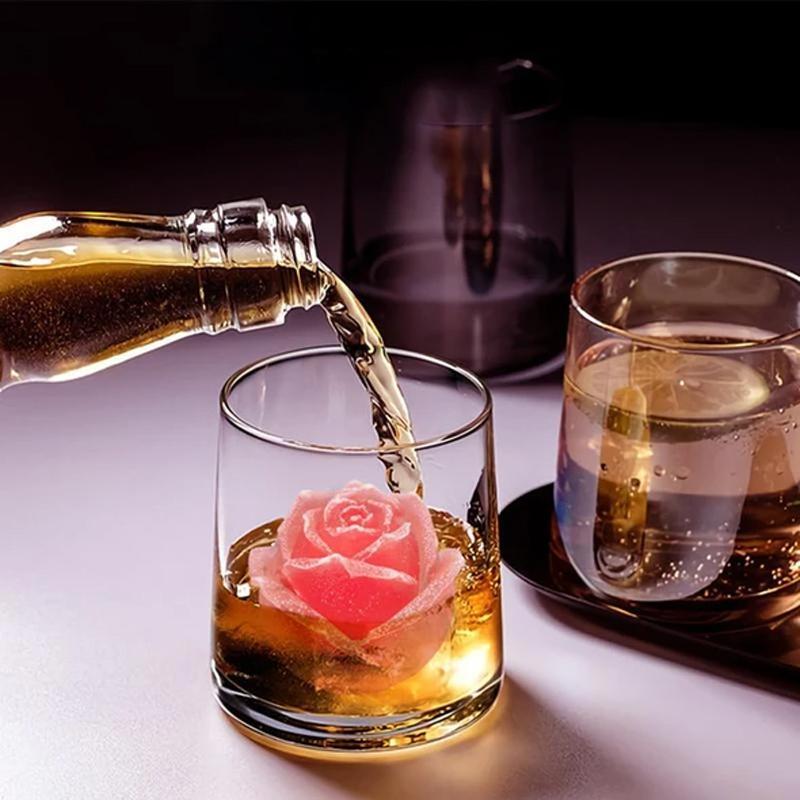 Skanto | 3D Silikon Rose Form Isbit Mold