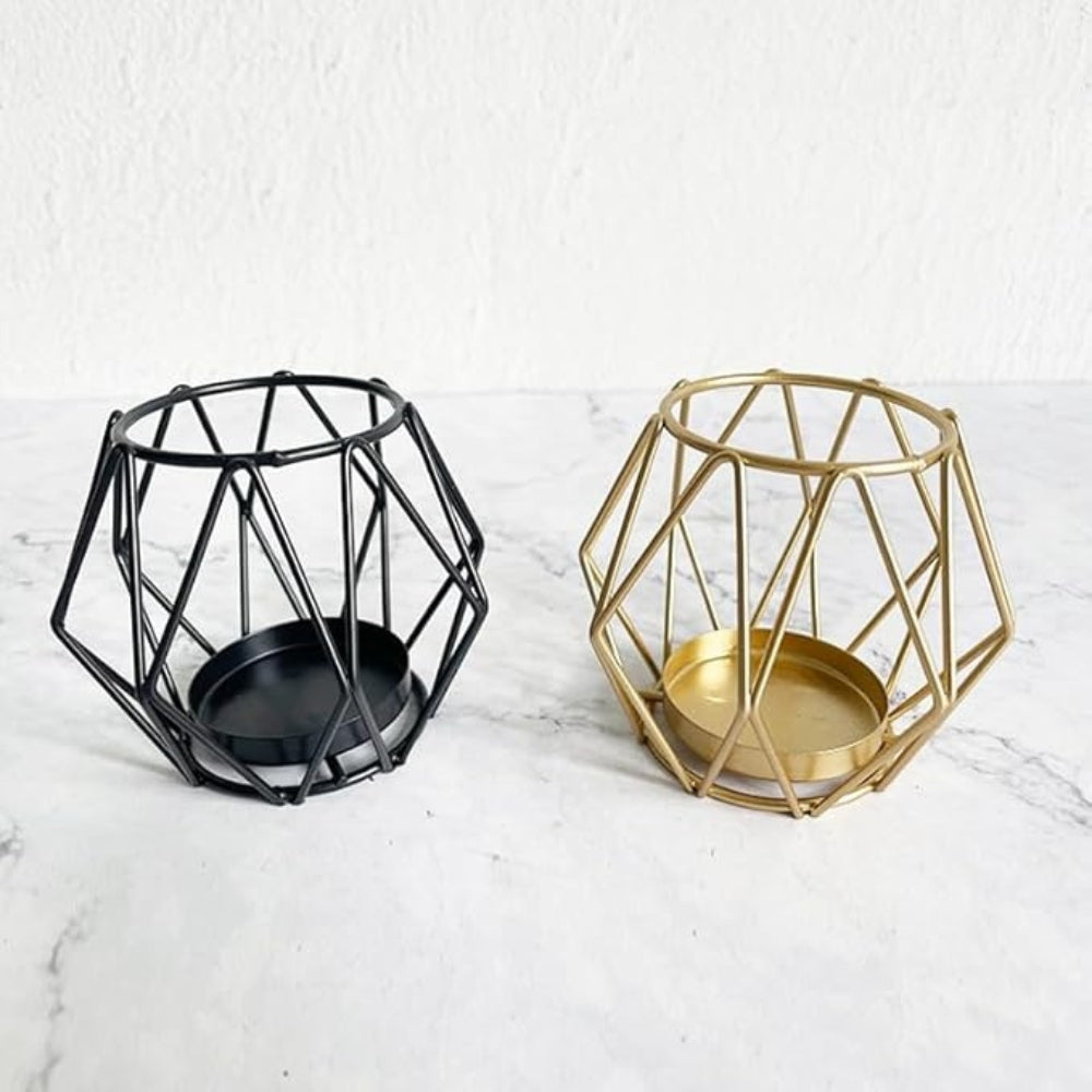 Skanto | Wireframe Sleek Iron Lysestake