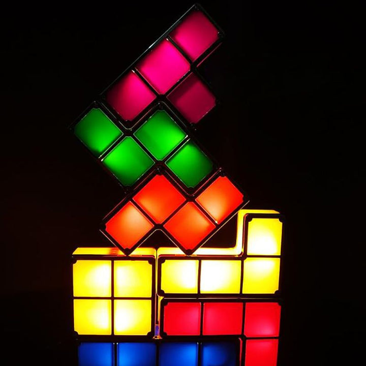 Modulær Tetris Lampe - LumiBlocks | Skanto