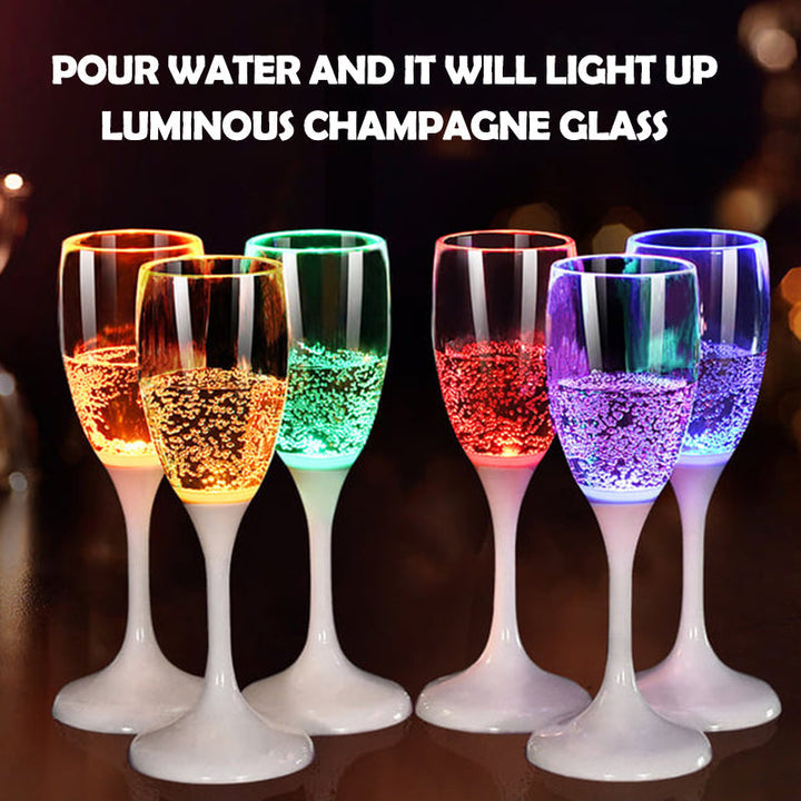 Skanto | LED belyst champagneglass