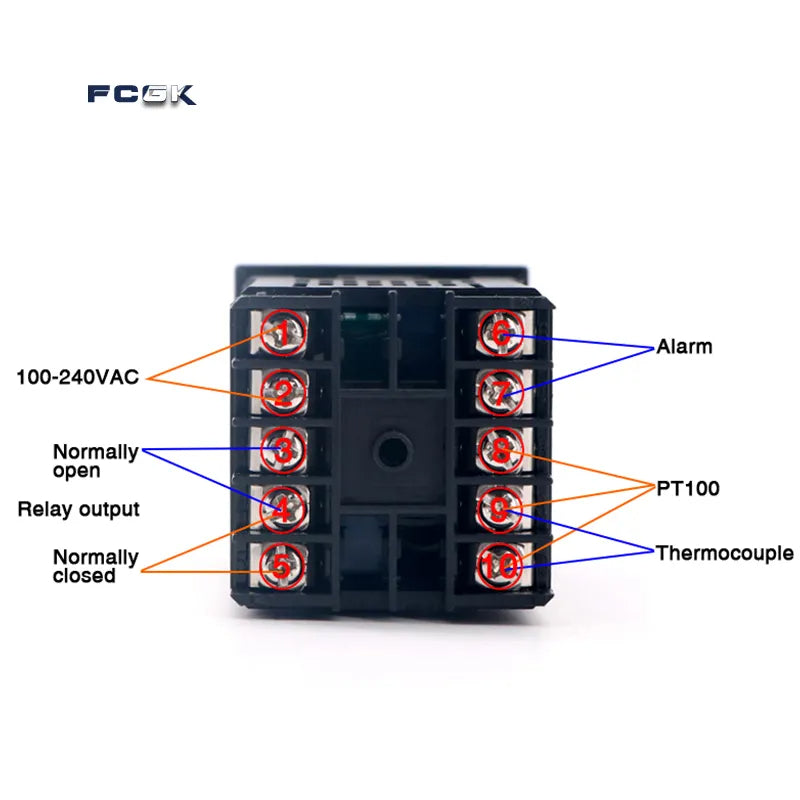 REX-C100 SSR Utgangstermostat Digital Timer | Skanto