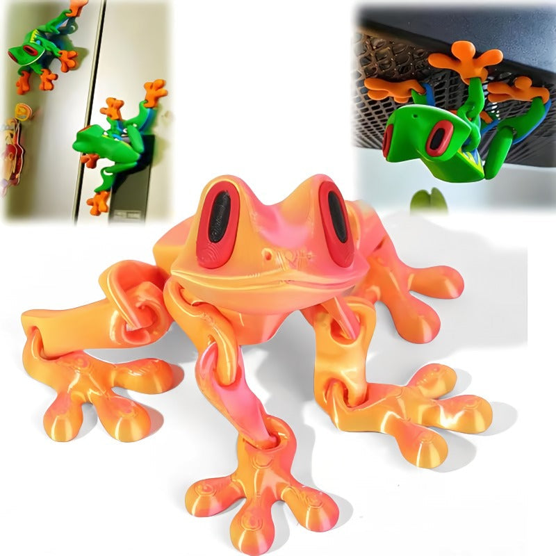 Skanto | 3D trykt magnetisk frosk leketøy