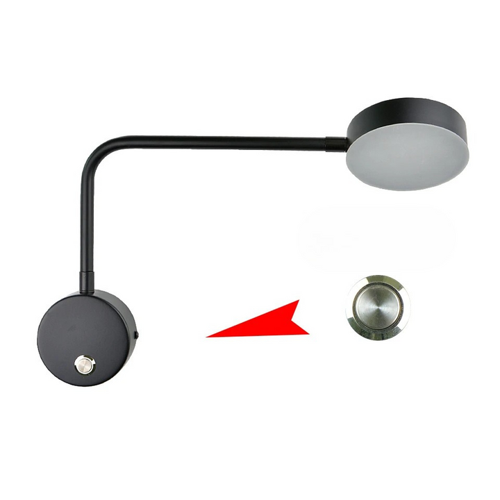NordicGlow - Justerbar LED Vegglampe for Moderne Interiør Skanto
