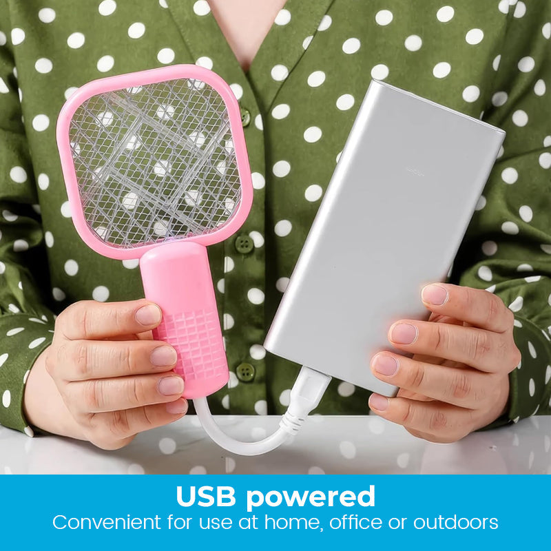 USB Myggavviser med LED og Sikkerhetsnett – 2-i-1 Design | Skanto