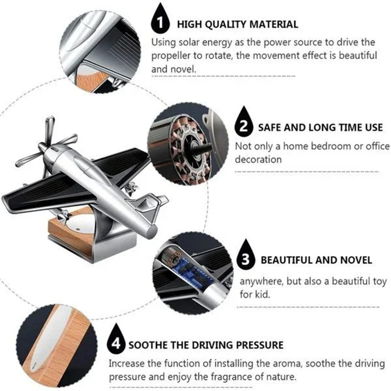 Solar Airplane Bil Aromaterapi | Skanto