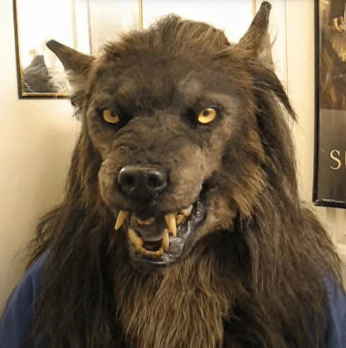 Skanto | WolfMask Hodeutstyr Kostyme Maske | 50% Rabatt